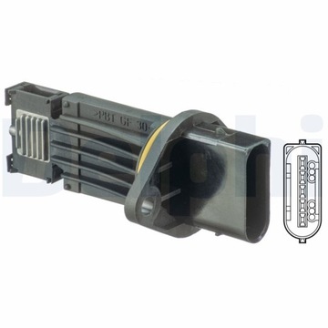 DELPHI AF10366-12B1 VÁHA VZDUCHU HMOTA VZDUCHU