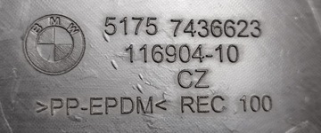 127 BMW 1 F40 PODBĚH PŘEDNÍ LEVÉ 7436623
