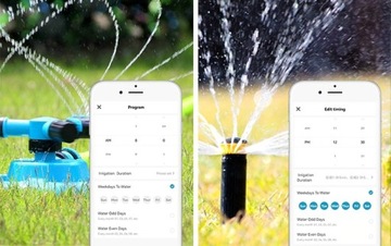 Контроллер полива сада - TUYA Wi-Fi - автоматический таймер - 8 зон