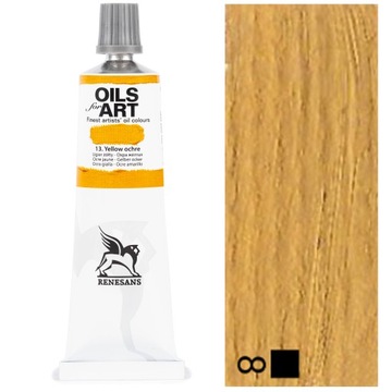 Farba Olejna OILS FOR ART artystyczna Renesans yellow 60ml 13 UGIER ŻÓŁTY