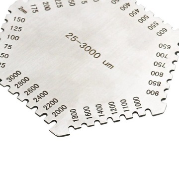 3 . Precyzyjny grzebień z mokrym filmem