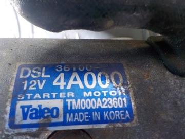 KIA SORENTO 02- STARTÉR 2.5 CRDI TM000A23601
