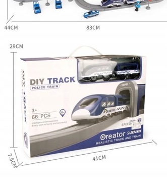 Kolejka elektryczna Autree DIY Track Fire Rescue