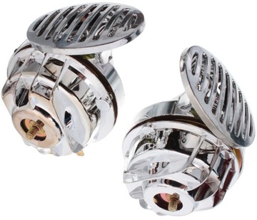 МОТОЦИКЛОВЫЙ СИГНАЛ ХРОМ ДВУХЦВЕТНЫЙ SLIM 12V 2X