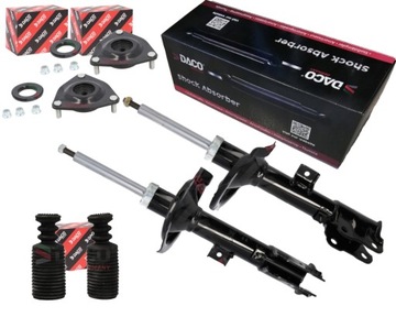 DACO 2X TLUMIČE + ULOŽENÍ KRYTY DORAZY OUTLANDER II 4007 C-CROSSER