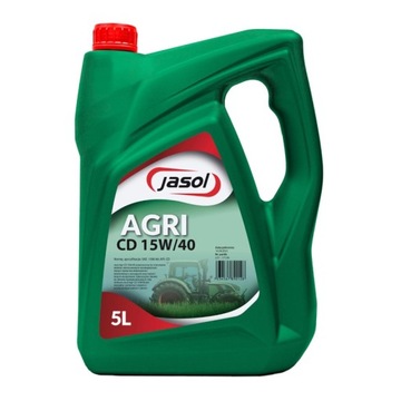Jasol Agri CD 15W40 (Zielony) op. 5l