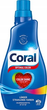 Гель для стирки цветной Coral OPTIMAL COLOR 1,1л DE