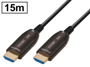 2 шт. Кабель HDMI-HDMI v2.1 UHD 8K/60 Гц AOC оптический MAXTRACK 15 м