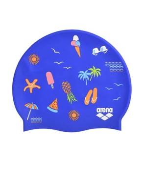 Czepek pływacki Arena Print 2 BEACH VIBES