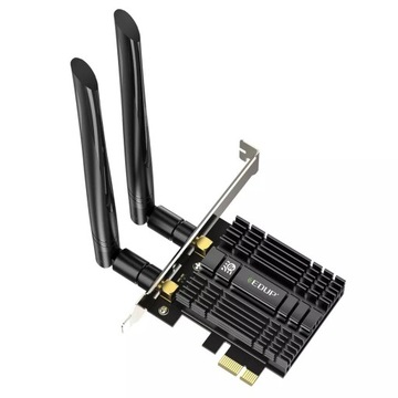 Karta bezprzewodowa do komputera WiFi EDUP z AX210 Bluetooth 5.3 AX5400