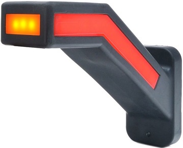 НАБОР СВЕТОДИОДНЫХ УГЛОВЫХ ГАБАРИТНЫХ ФОНАРЕЙ ИЗ 2 ШТ.