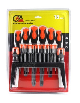 НАБОР ОТВЕРТОК С МАГНИТОМ 18 ШТ.