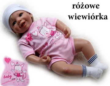 Body pajacyk nadruk 62 krótki rękaw bawełniane