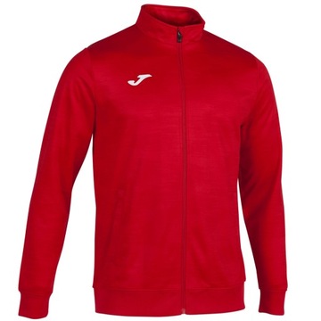 Bluza sportowa Joma Grafity 101369.600 czerwona r. S ciepła rozpinana