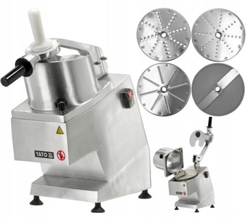 ЭЛЕКТРИЧЕСКАЯ ОВОЩЕРЕЗКА YATO PROFESSIONAL 550Вт 300кг/ч 5 ДИСКОВ