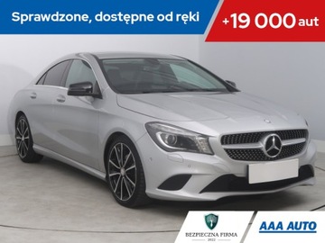 Mercedes CLA C117 Coupe 1.6 200 156KM 2014 Mercedes CLA 200, Salon Polska, Automat, Skóra