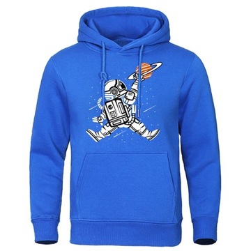 Spoof Planet Spaceman Dunk Printing Sweatshirt Men