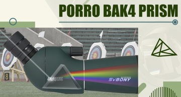 Зрительная труба Svbony SV28PLUS со штативом, объективом FMC 20-60x60 мм, телескопом