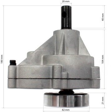 ПРЯМАЯ ШЕСТЕРНЯ БЕНЗИНОВОГО ШНЕКА БУРОВОЙ СТАНКИ