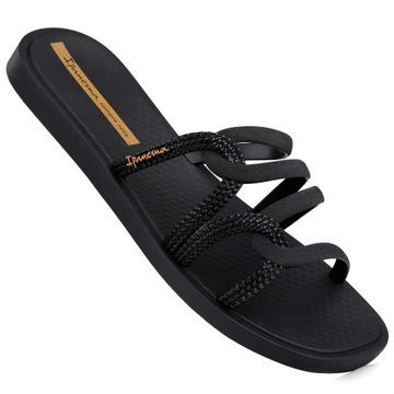 Klapki damskie IPANEMA SOLAR SLIDE BLACK