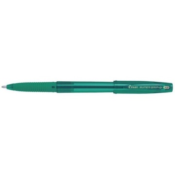 Długopis Pilot Super Grip G ze skuwką XB zielony B