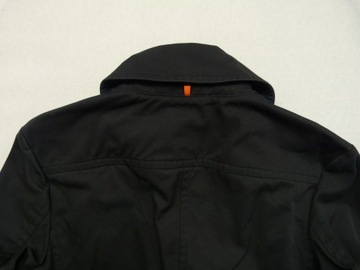 HUGO BOSS Orange męska wiosenna kurtka krótki czarny płaszcz 50 / M