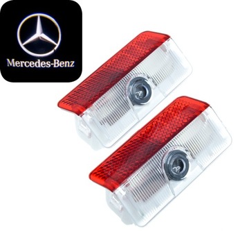 Светодиодный проектор с логотипом Mercedes класса A B GLK ЛАМПЫ