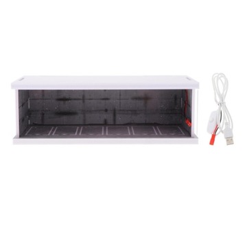 Witryna parkingowa w skali 1:64 z osłoną LED do dioramy w stylu H
