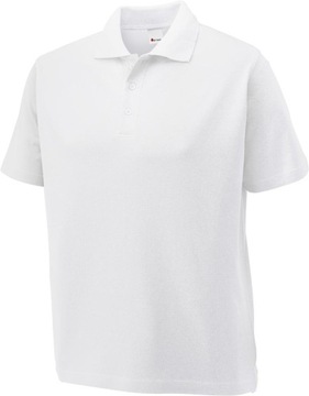 Koszulka polo męska bawełniana tshirt XXXL biała