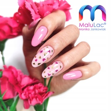 Набор для наращивания ногтей, 3 формы гелевых кистей MaluLac для наращивания