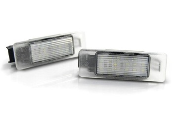 PEUGEOT 307 308 Lampki LED tablicy rejestracji