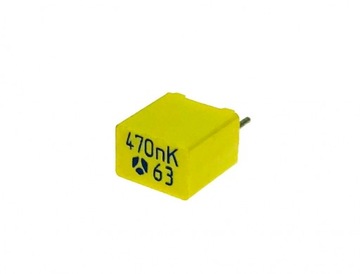 Kondensator MKT 470nF/63V r.5.08 - 10szt
