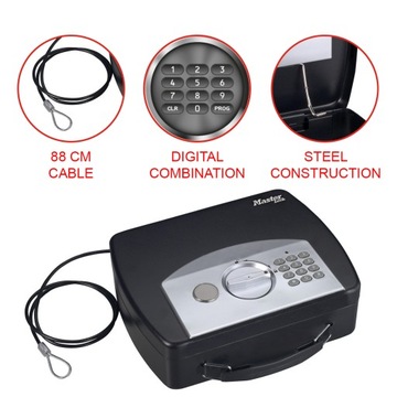 Сейф портативный MASTER LOCK P008EML