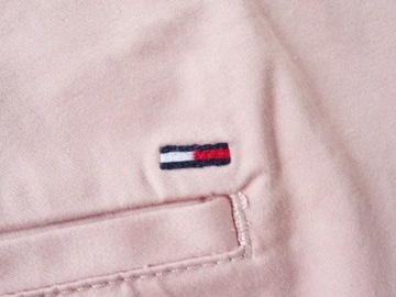 HILFIGER DENIM SUPER SPODNIE chinos LOGO 30/30