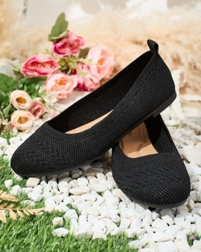 ЧЕРНЫЕ БАЛЕТКИ ЖЕНСКИЕ SALIN 39