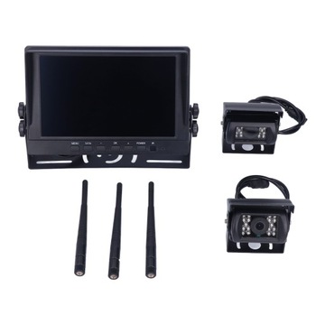 8in Backup Blind Spot Image Ekran LCD Widok z