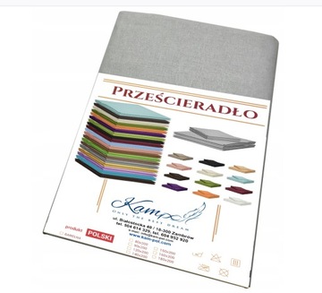 Grube Bawełniane prześcieradło tradycyjne 80x160