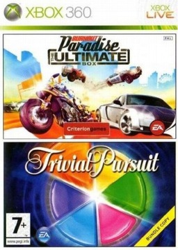 BURNOUT PARADISE / TRIVIAL PURSUIT X360