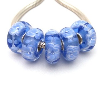 CHARMS ZAWIESZKA KORALIK SZKŁO MURANO BEADS