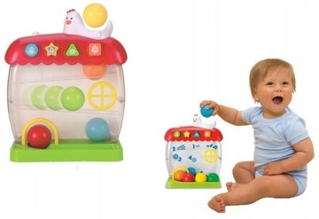 УЛЫБЧАТЫЙ СЧИТАЮЩИЙ ПЕТУХ КОКО ИНТЕРАКТИВНЫЕ ШАРИКИ 0727