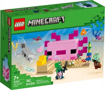 LEGO Minecraft Дом аксолотля 21247