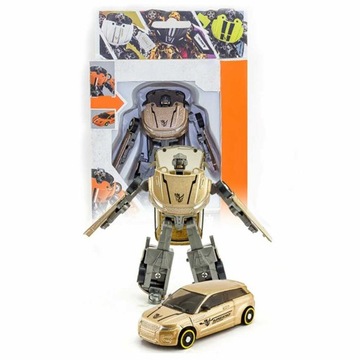 AUTO SAMOCHÓD ROBOT METALOWY TRANSFORMUJĄCY