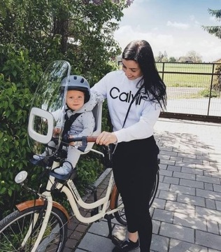 СИДЕНЬЕ ДЛЯ ВЕЛОСИПЕДА BOBIKE GO MINI ваниль + чехол