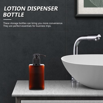 Косметические дорожные контейнеры Бутылка с помпой