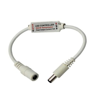 STEROWNIK ŚCIEMNIACZ PILOT TAŚM LED 12A 12V 24V DC