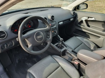 Audi A3 8P Hatchback 3d 2.0 TDI PD 140KM 2004 Audi A3 2.0tdi 140KM Skóra Klima Alu17 Raty, zdjęcie 13