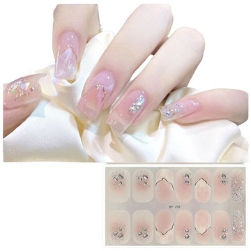 САМОКЛЕЯЩИЕСЯ ГЕЛЕВЫЕ НАКЛЕЙКИ ДЛЯ НОГТЕЙ КАК ГИБРИД ДЛЯ УКРАШЕНИЯ ИЗ МРАМОРА C