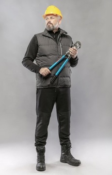 SPODNIE ROBOCZE MĘSKIE WYGODNE DRESOWE DRESY r.3XL