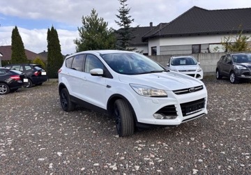 Ford Kuga II SUV 1.6 EcoBoost 150KM 2014 Ford Kuga 1.6B 150KM tytanium stan bdb polskora 1.6 Benzyna 150KM, zdjęcie 9
