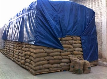 PLANDEKA WZMACNIANA 6x8m PŁACHTA GRUBA NA TARAS SAMOCHÓD WYTRZYMAŁA MOCNA